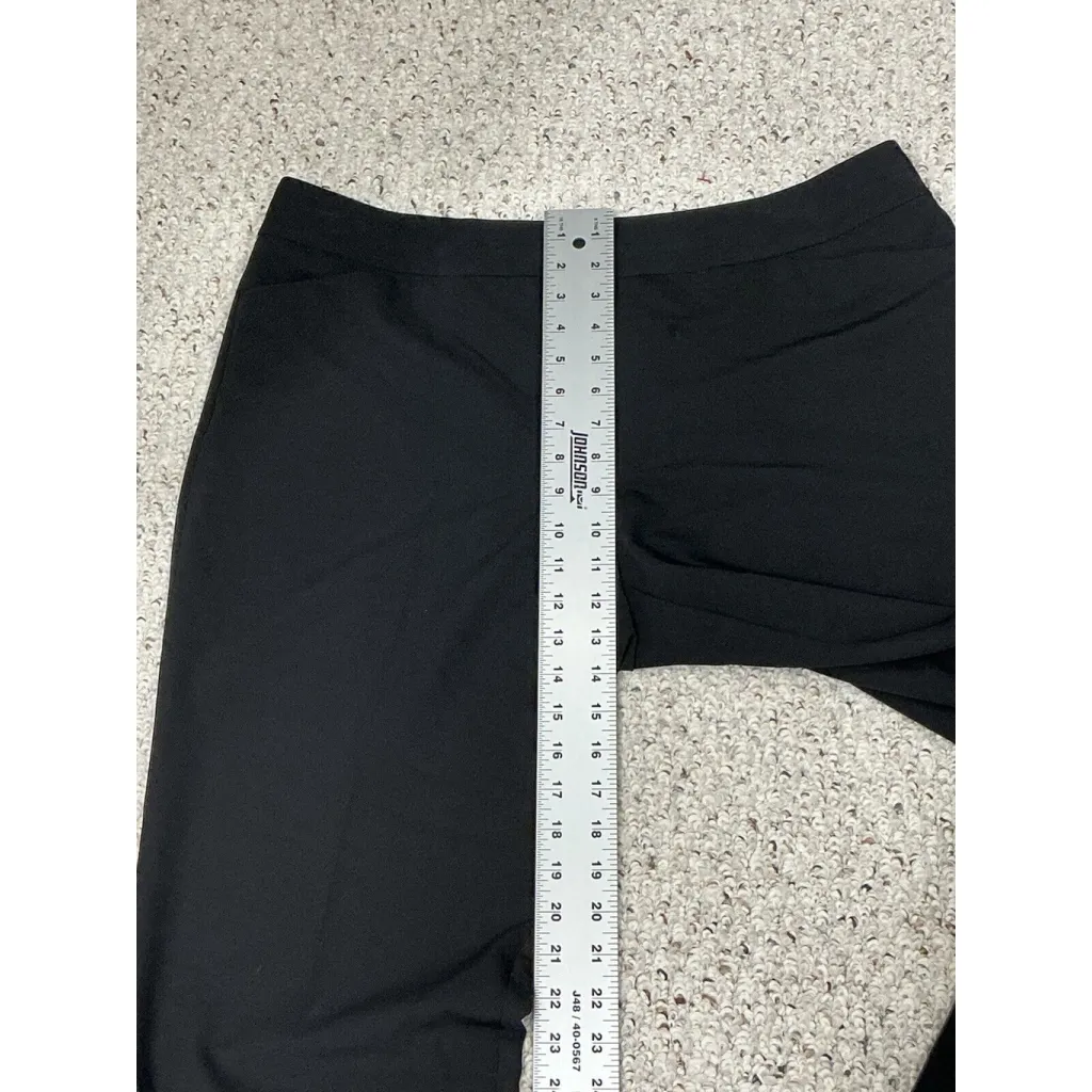 Womans Worthington Modern Fit 18 S Black Straight Leg Trousers - Image 5