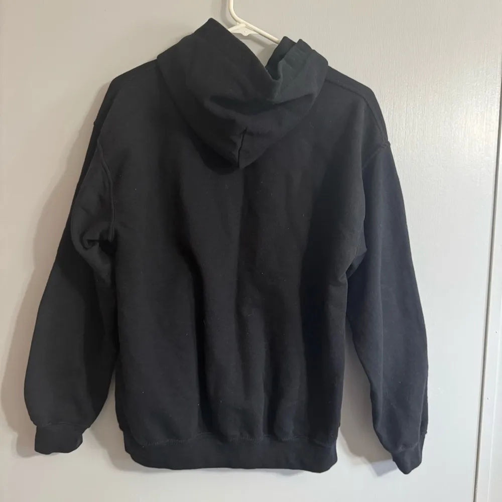 I Think I’m Gonna Kick It With My Mom Today Black Hoodie Size Medium - Image 2