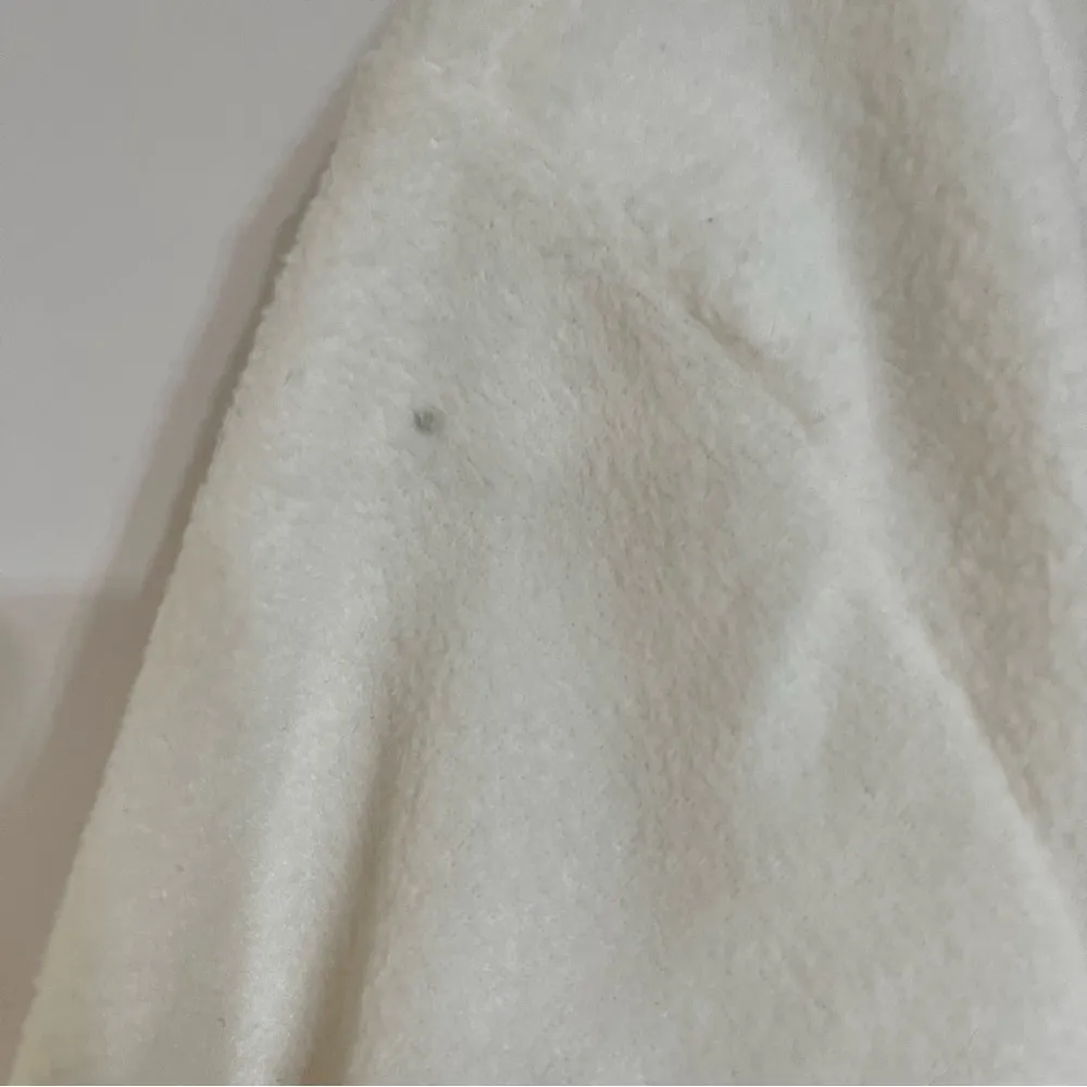 Women's White Stag Button Front Long Sleeve Embroidered Fleece Sweater Size 22W - Image 6