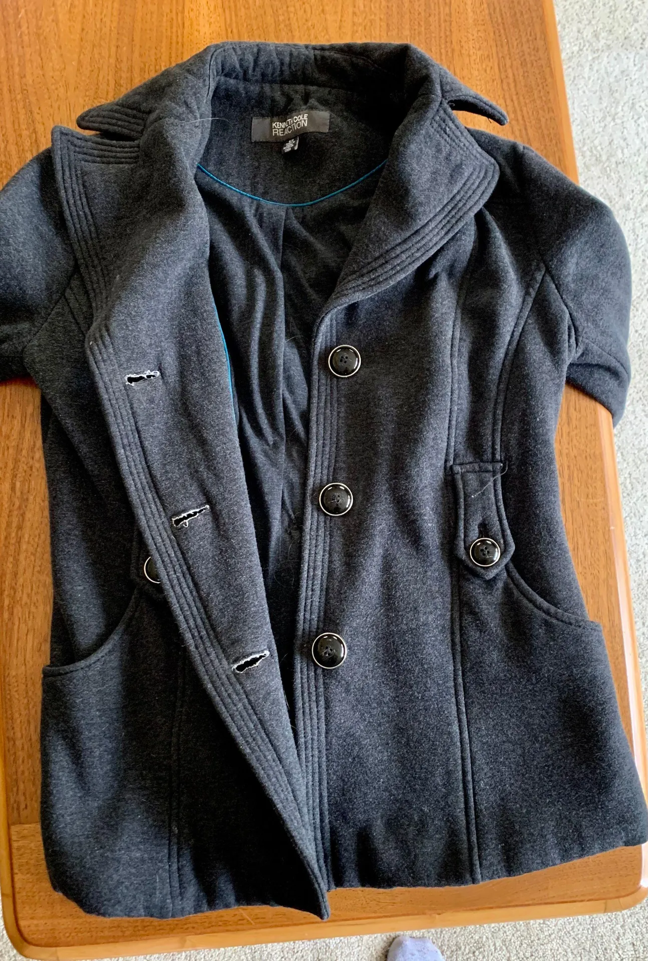 Charcoal Coat  - Image 2