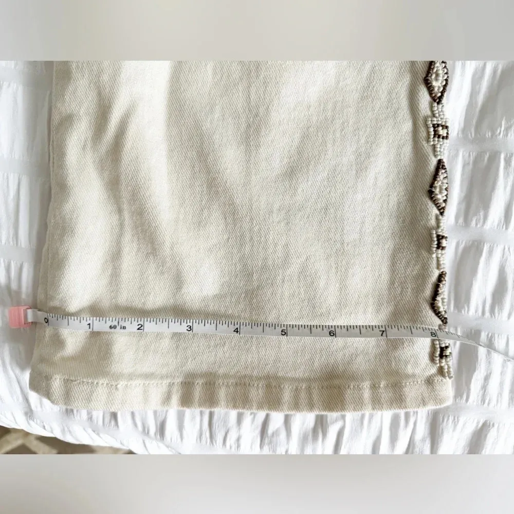 Lauren Ralph Lauren Jeans Co Beaded Bootcut Vintage Size 6 High Waist Size 6 90s - Image 3