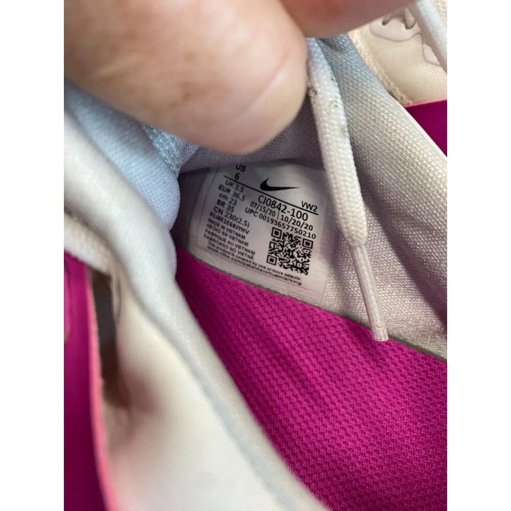 Nike Air Max Bella TR 3 Athletic Shoes Women's 6 White Pink Mesh CJ0842-100 S24 - Image 5