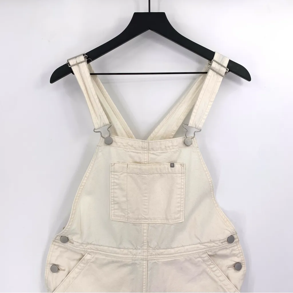 EVERLANE The Canvas Overalls Ecru 4 - Image 2