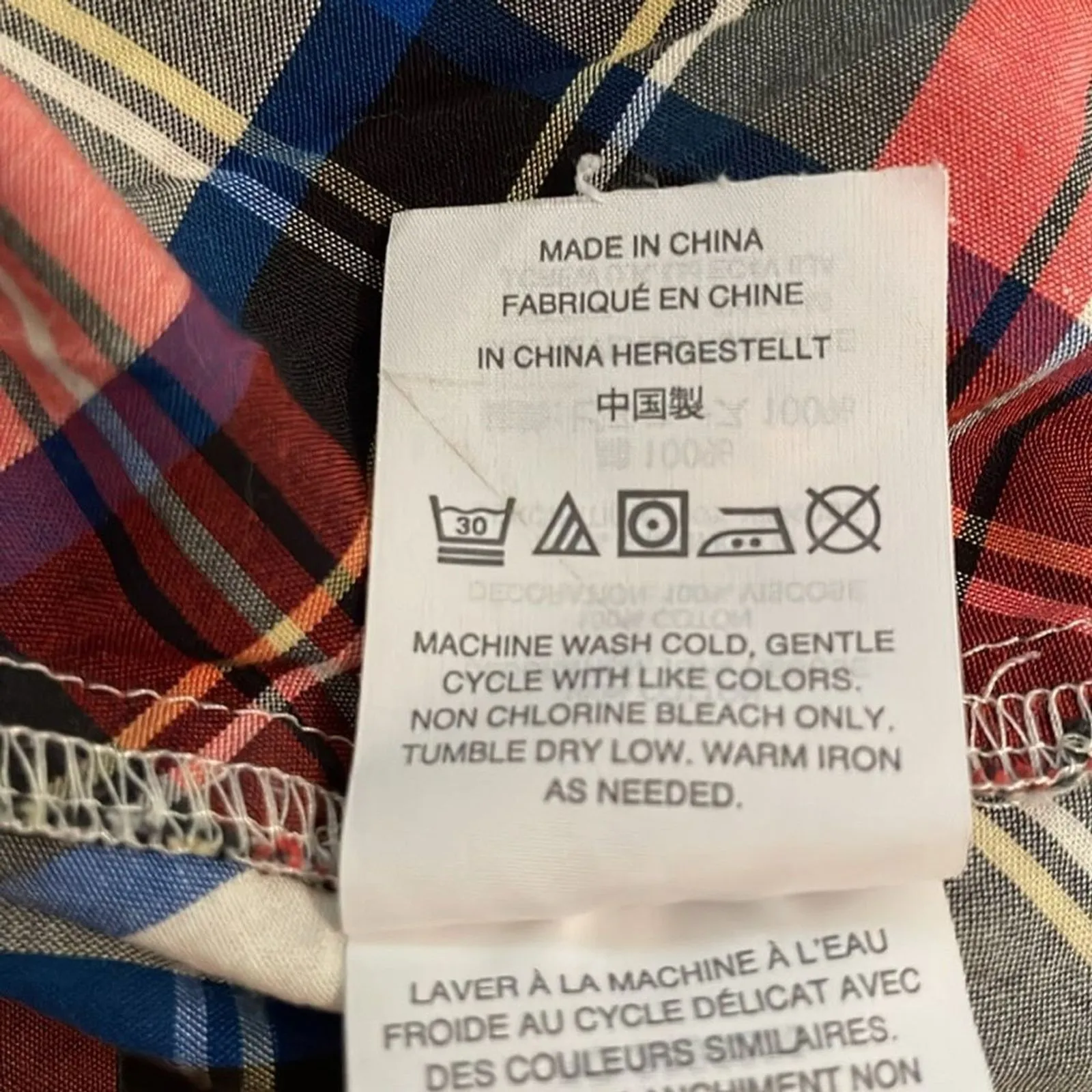 J. Crew Tartan Plaid Bow Shoulder Sleeveless Top Womens Size 2 Christmas Holiday - Image 9