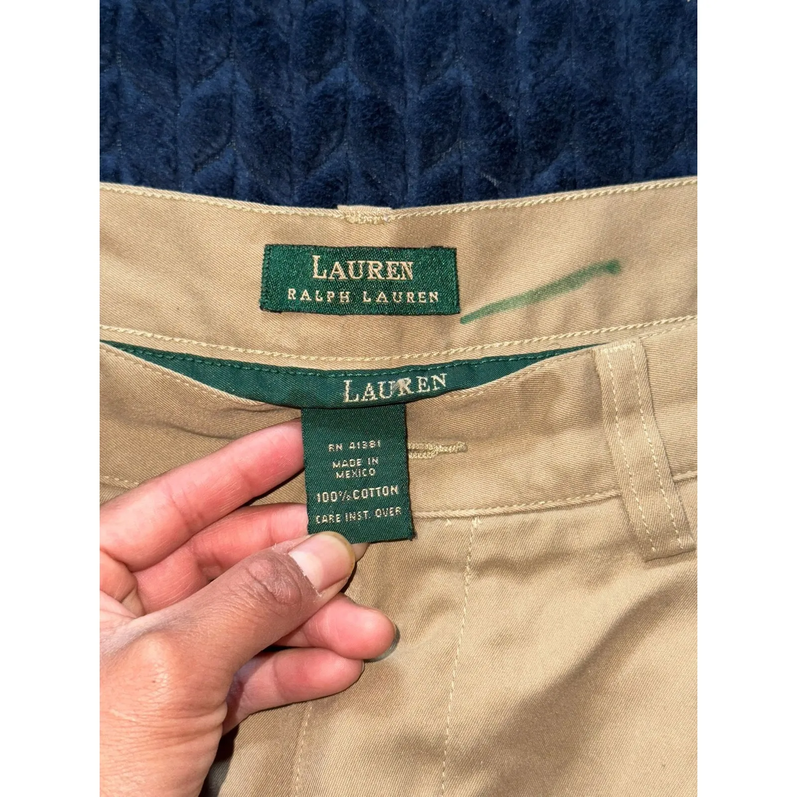Lauren Ralph Lauren Women's Khaki Shorts Golf Casual Size‎ 35 - Image 2
