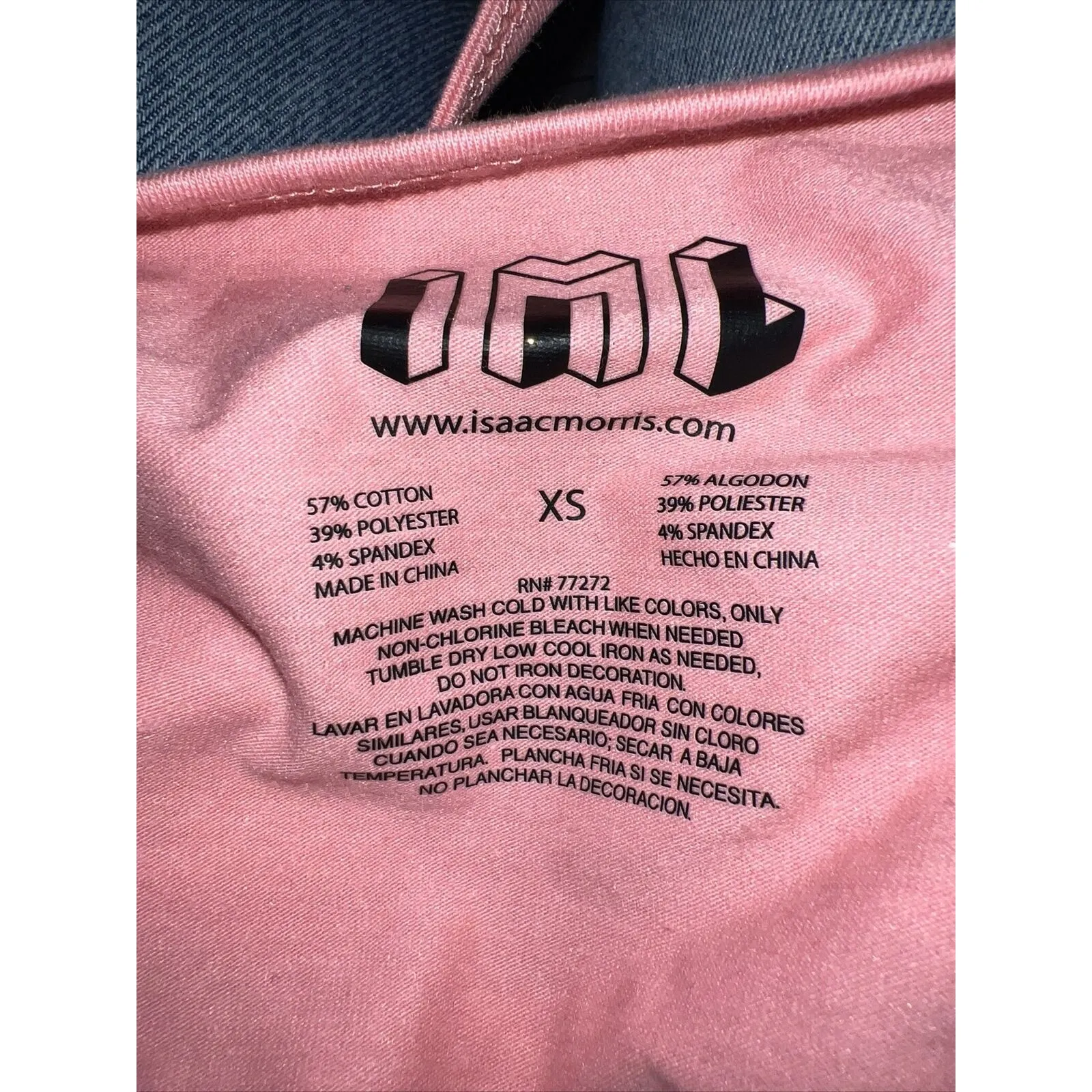 Issac Morris USA Flag Graphic Halter Cropped Top Women’S XS NWT - Image 4