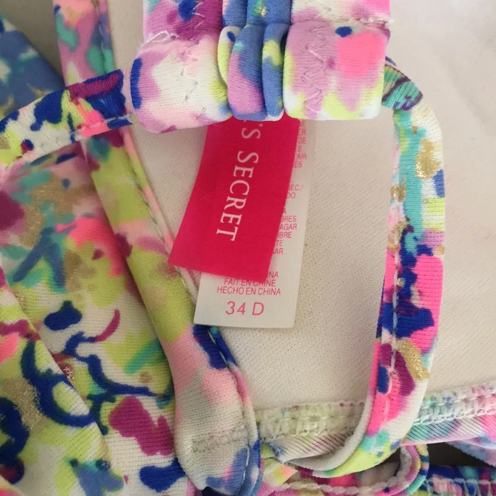 Victoria’s Secret neon splash bikini - Image 3