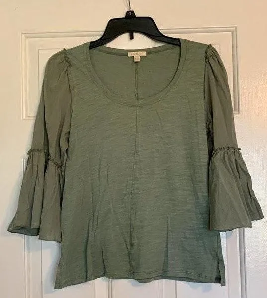 Bordeaux Green Blouse - Image 6