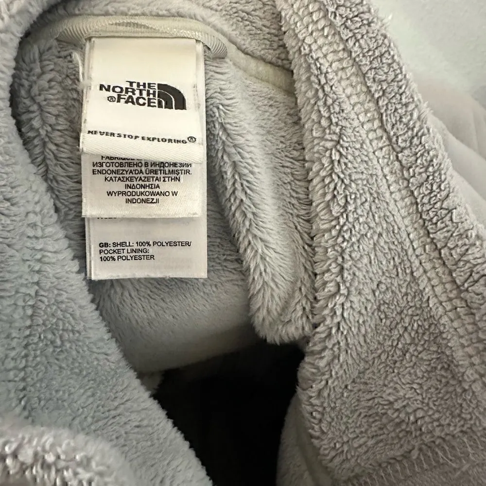 The North Face Womens Medium Light Gray Full ZIP Jacket - Image 5