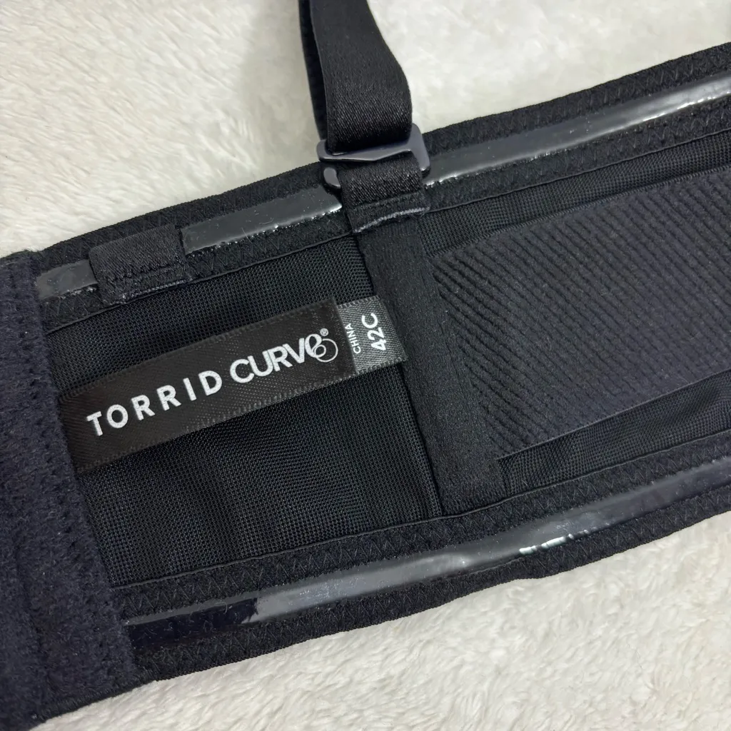 Torrid Push-Up Strapless Bra Black Lace Original Removeable Straps Size 42C - Image 7