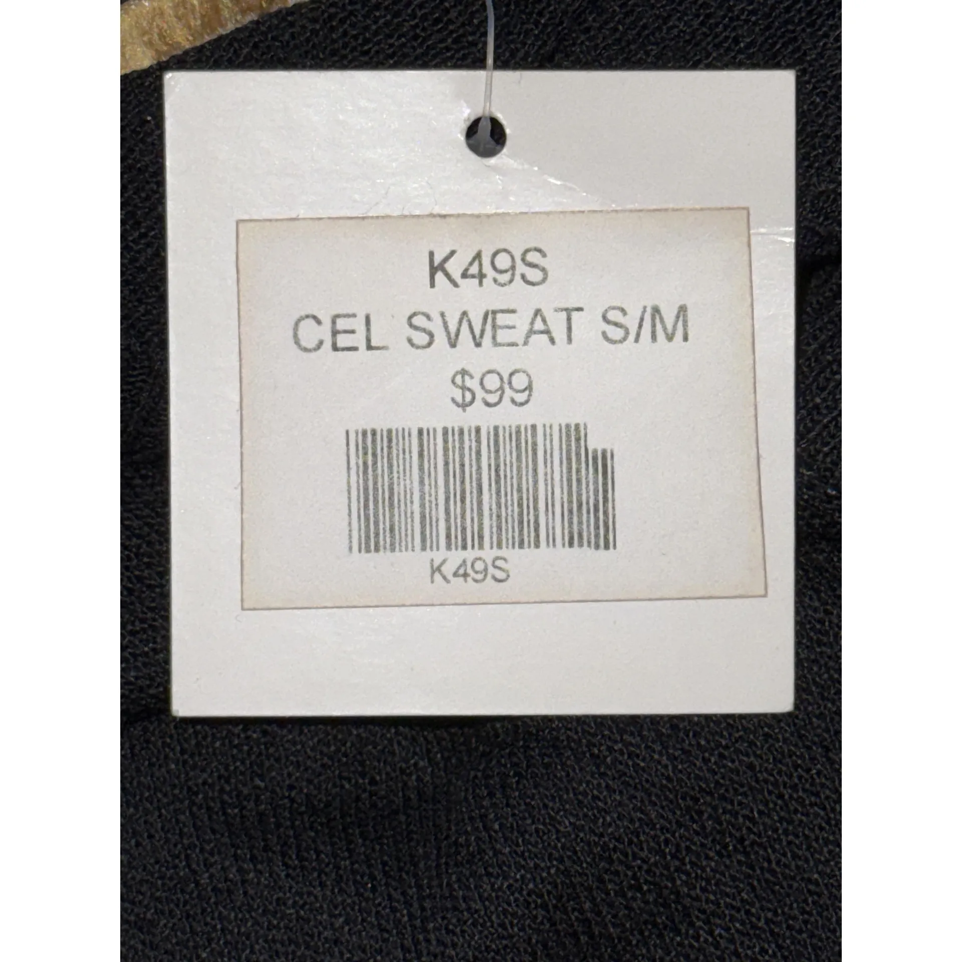 Bishop + Young Anthropologie Black Knit VNeck Batwing Long Sleeve Sweater Sz S/M - Image 9