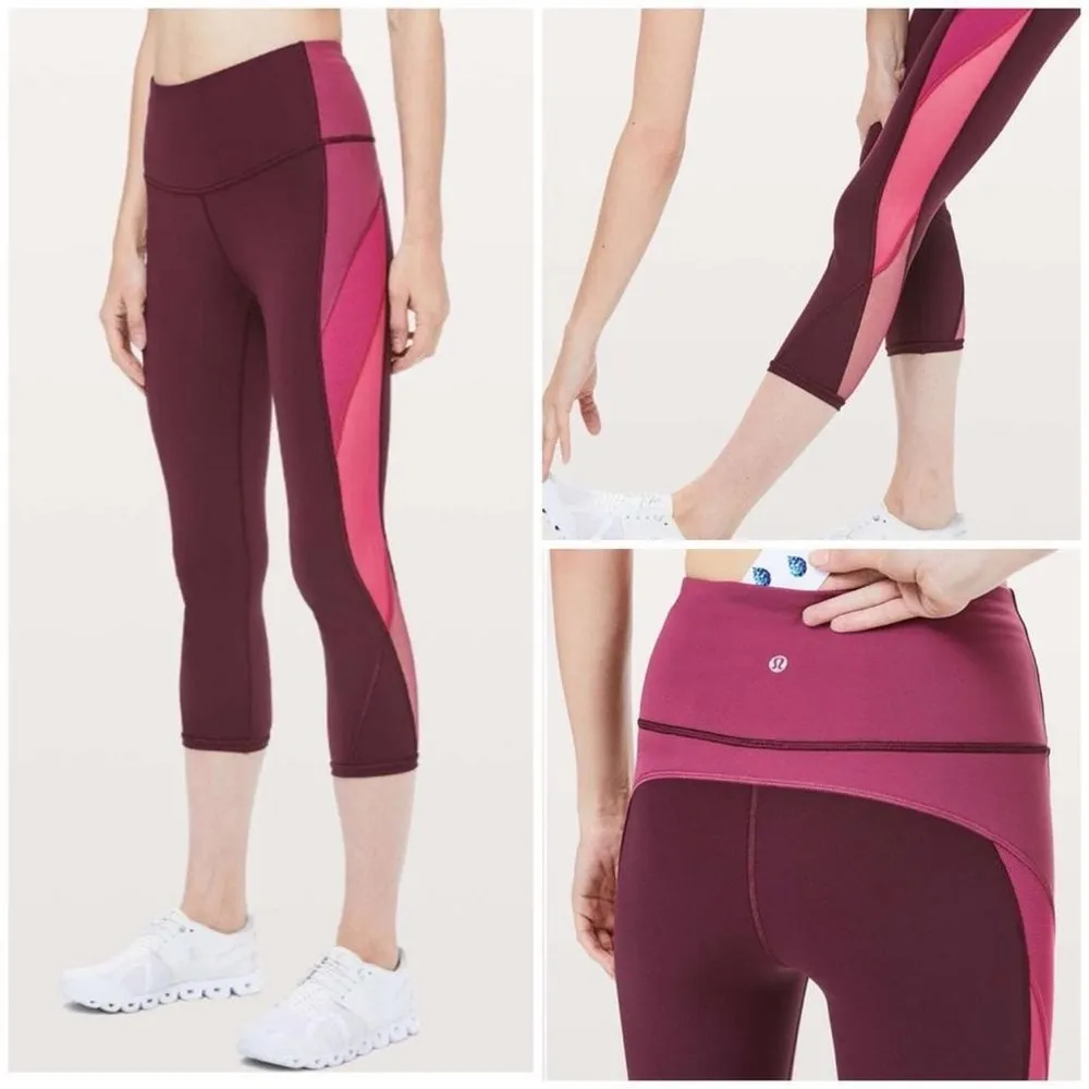 Lululemon Color Me Ombre 21” Crop - Image 2
