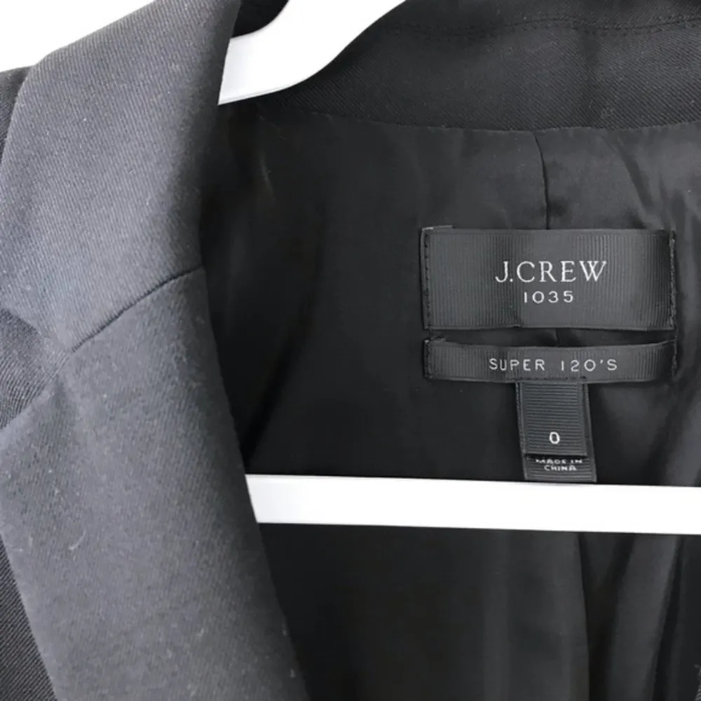 J.Crew  1035 Black Blazer Super 120S - Image 33