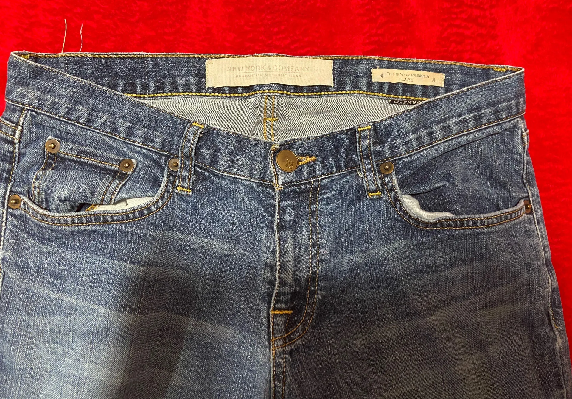 New York & Co. Flare Jeans - Image 3