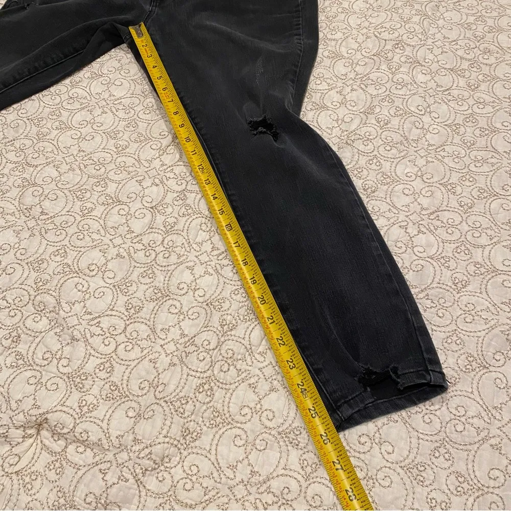 Time And Tru Women’s High Rise Skinny Jeans Black Size 16 - Image 8