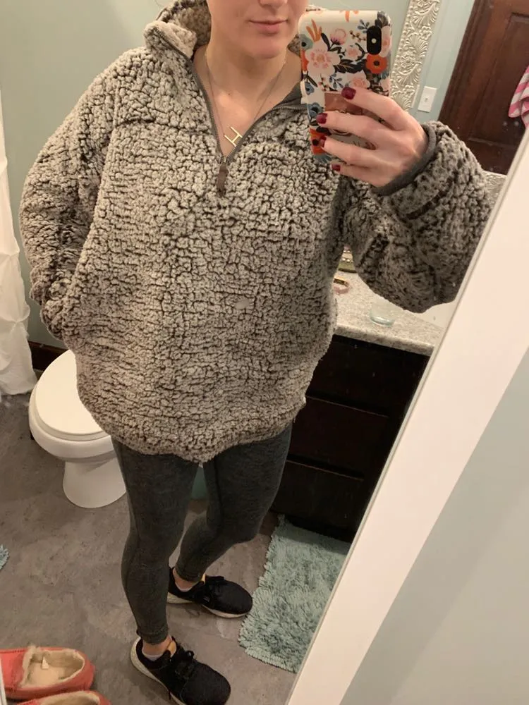 Thread and Supply Furry Pullover  - Image 3