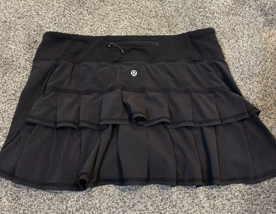 Lululemon Black Tennis Skirt - Image 3