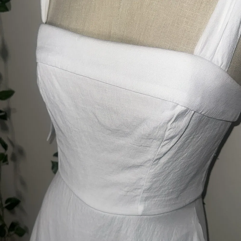 Blue Rain Bow Tie Strap Mini Dress With Pockets!! - Image 4