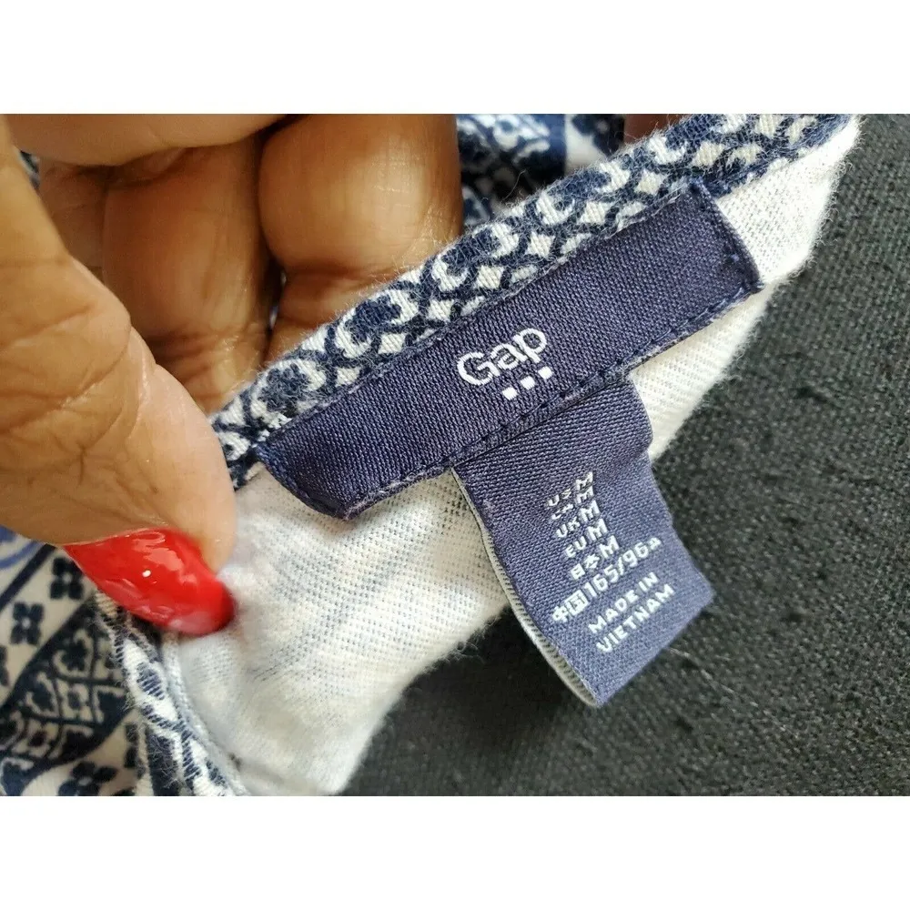 Gap Women Scoop Neck Short Sleeve Casual Dress - Image 8