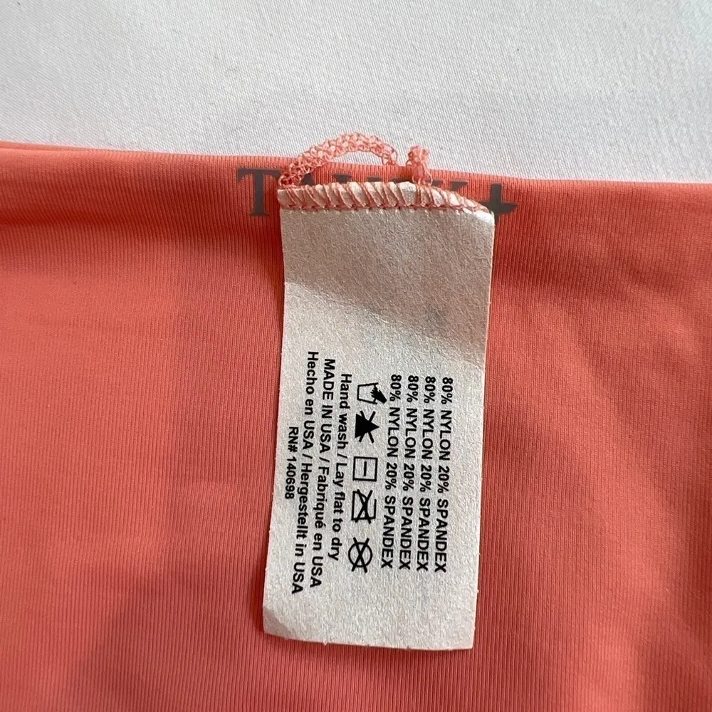 Tavik‎ Moderate Coverage Coral Bikini Bottom Orange Size M - Image 6