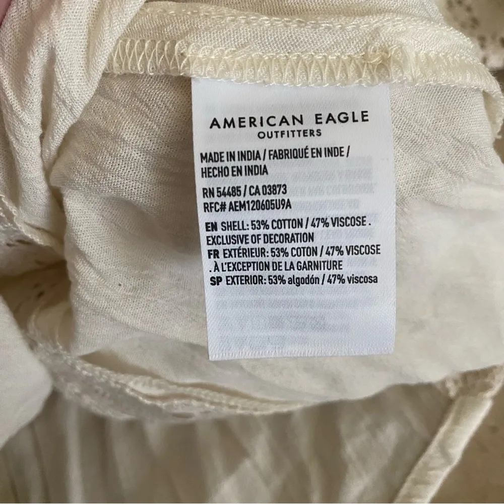 NWT American Eagle High Neck Cut Out Top - Image 6