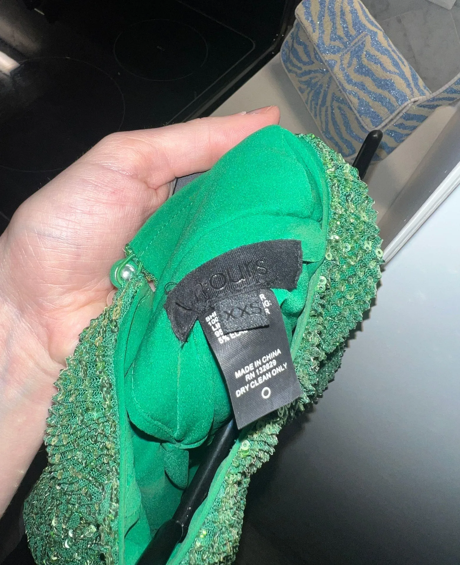 Sequin Crop Top - Image 4