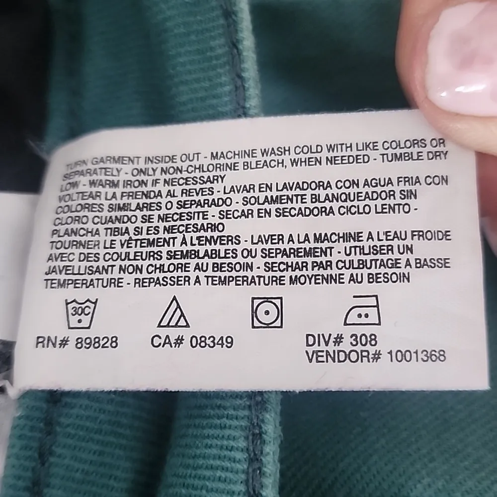 Nine West Vintage America Green Matchstick Skinny Jeans - Image 10