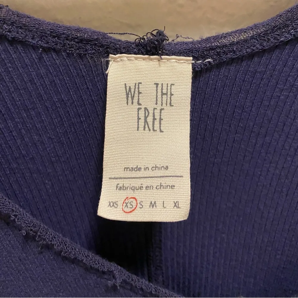 Free People We The Free Tangerine Long Sleeve Tee Size XS In Violet Dusk - Image 5