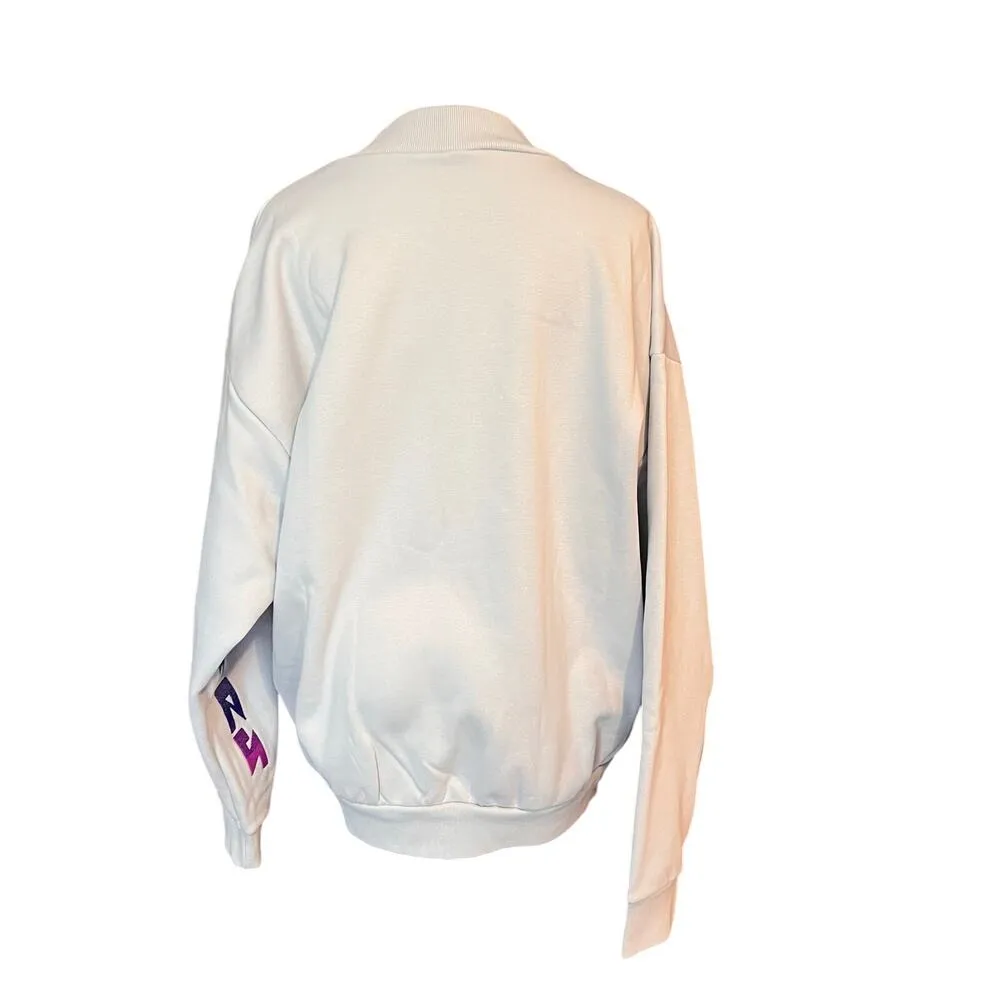 Adidas x Pabllo Vittar Pride Graphic Sweatshirt. Women's Size Small Blue - Image 2