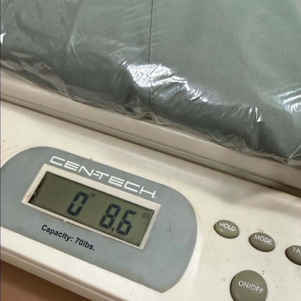 Freely women’s size medium pull on lounge wind pants elastic waist green thin - Image 9