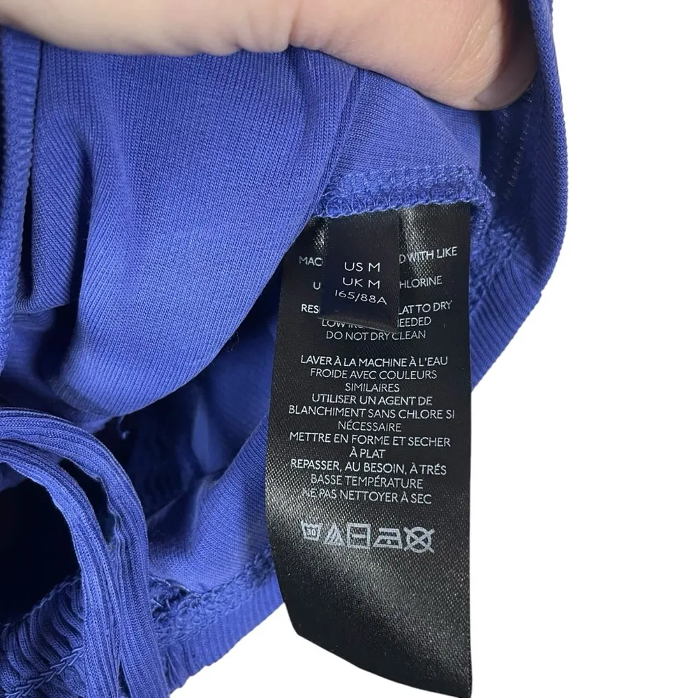 Urban Outfitters UO Tia Halter Cinched Crop Top in Purple Size M - Image 7