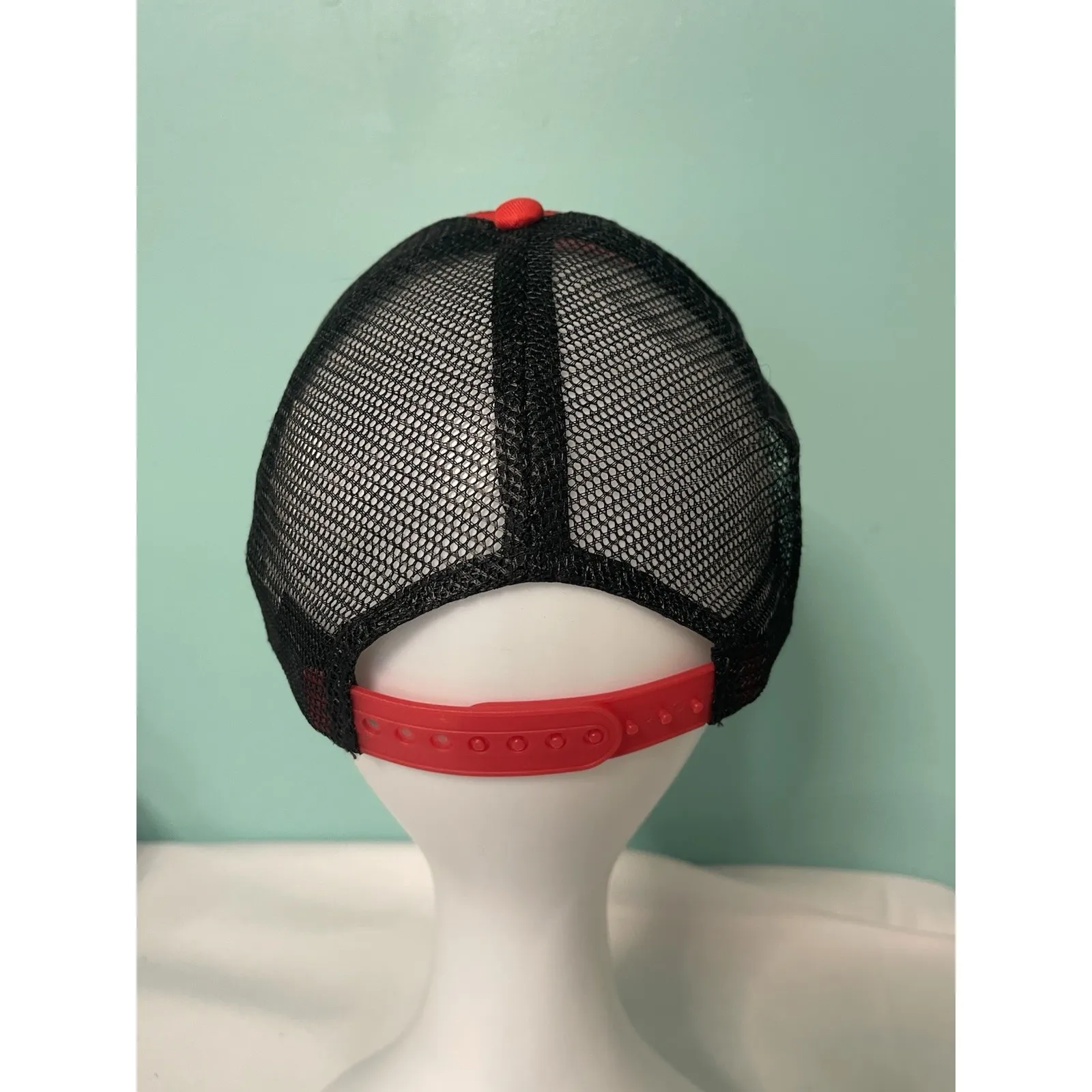 Hello Kitty Black And Red Snapback Hat Trucker‎ Hat - Image 3