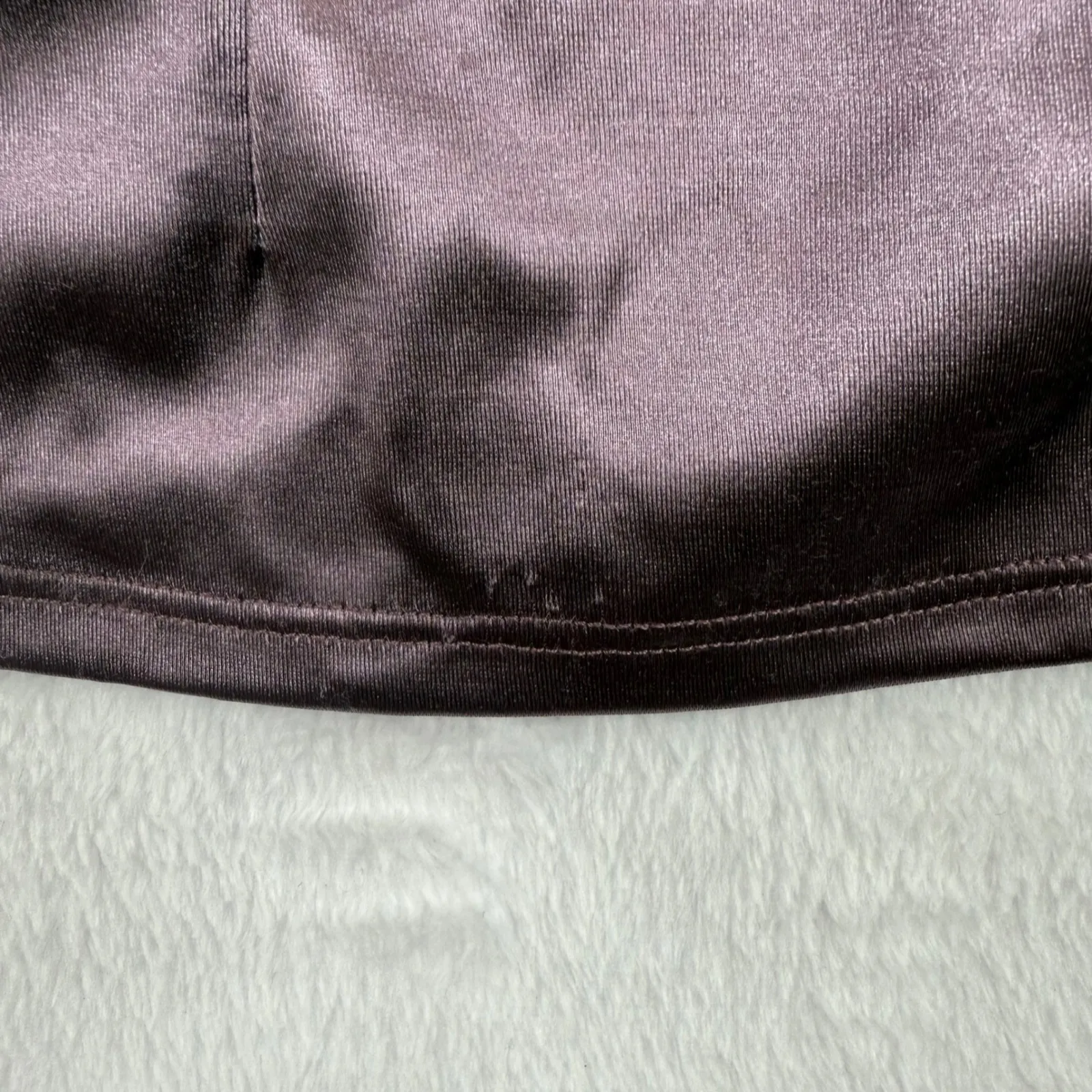 Free People Intimately Purple Satin Corset Tank Top‎ Womens Size Small - Image 4