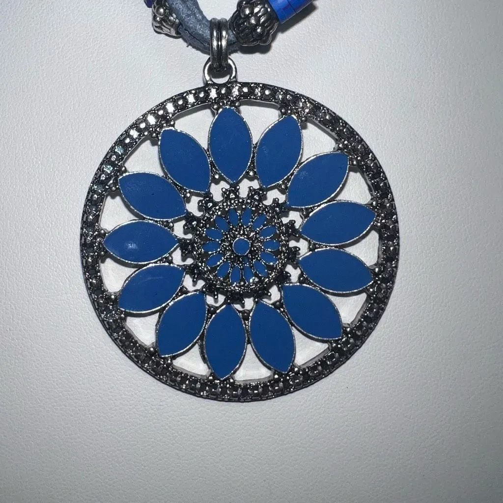 Ruby‎ Rd. Amalfi Coast Statement Necklace Blue - Image 2