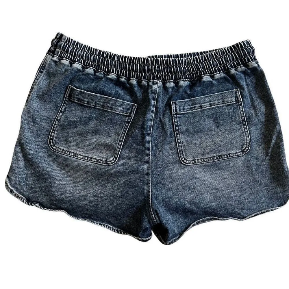 MAURICES jean shorts size L - Image 5
