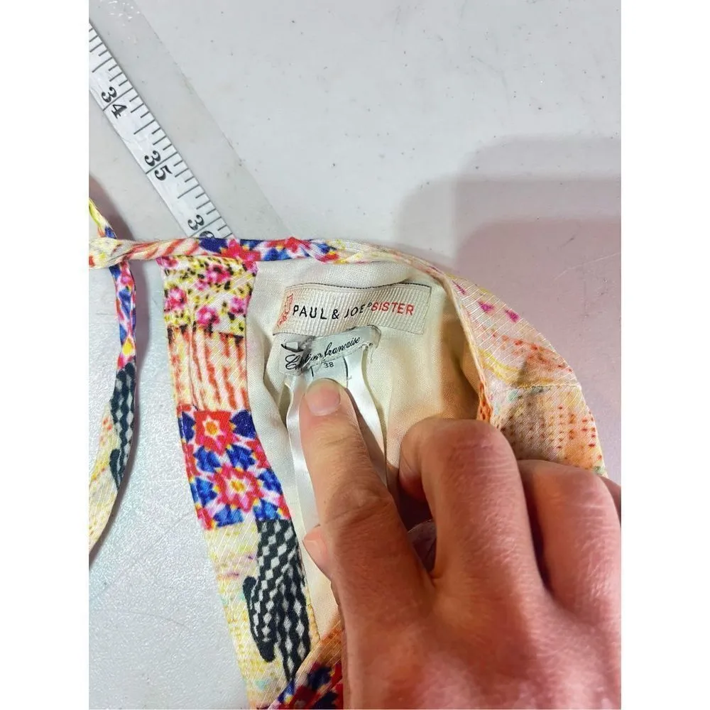 Paul & Joe Sister Women's Printed Open Back Shirt‎ Dress Multi - Image 7