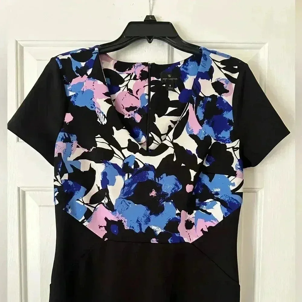 Blue and Pink Dress - Image 2