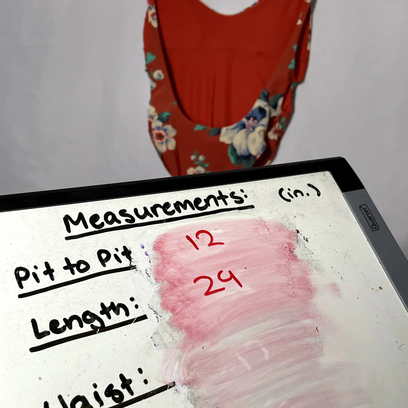 Aerie maillot de bain orange one piece swimsuit floral low back women's size XS - Image 8