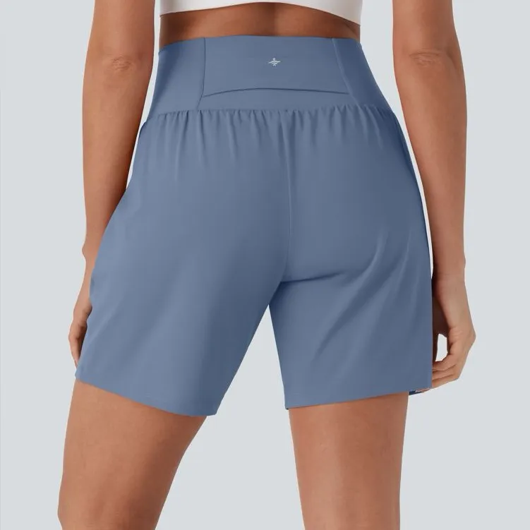 HALARA Softly Zero Airy 2-in-1 Shorts Bundle 2 Pairs Size L 7” Infinity & Light - Image 10