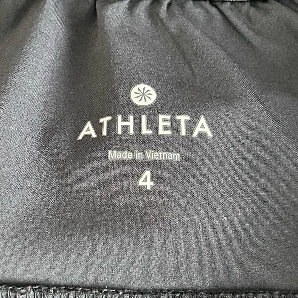 Athleta Anywhere Dress Women’s Size 4 Black Lightweight Waist Tie Strapless - Image 8
