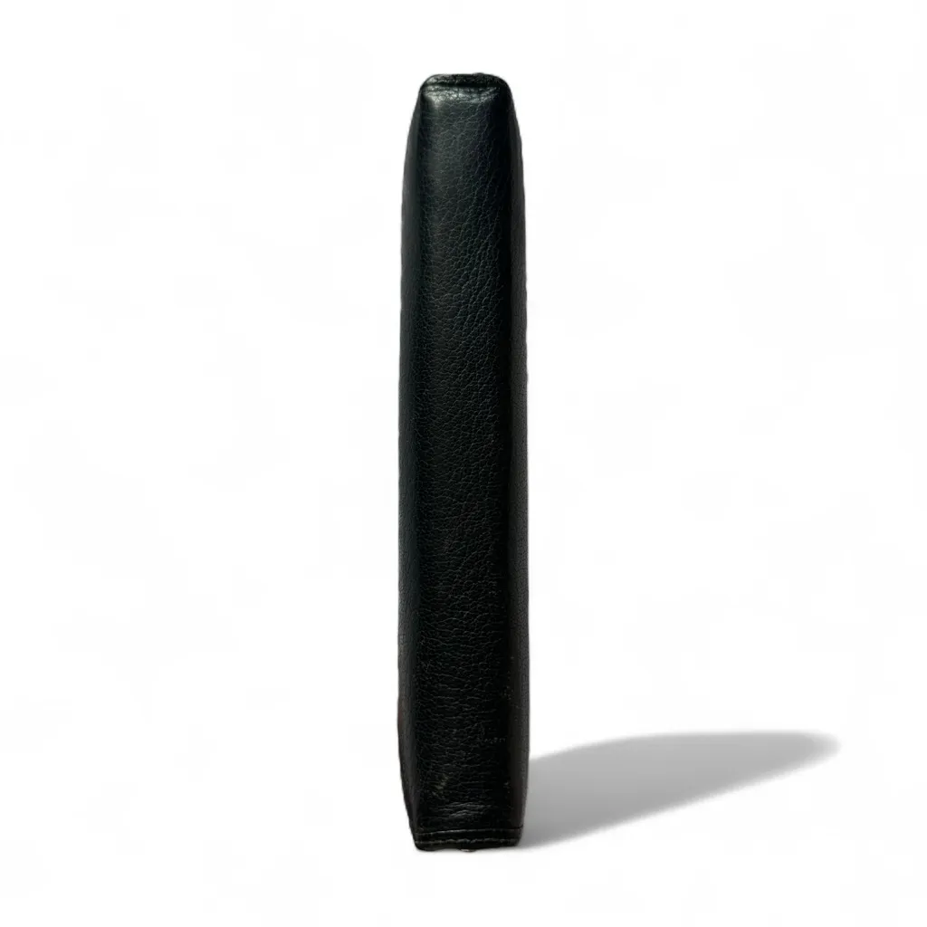 Loewe Anagram Long Zip Black Leather Wallet - Image 5