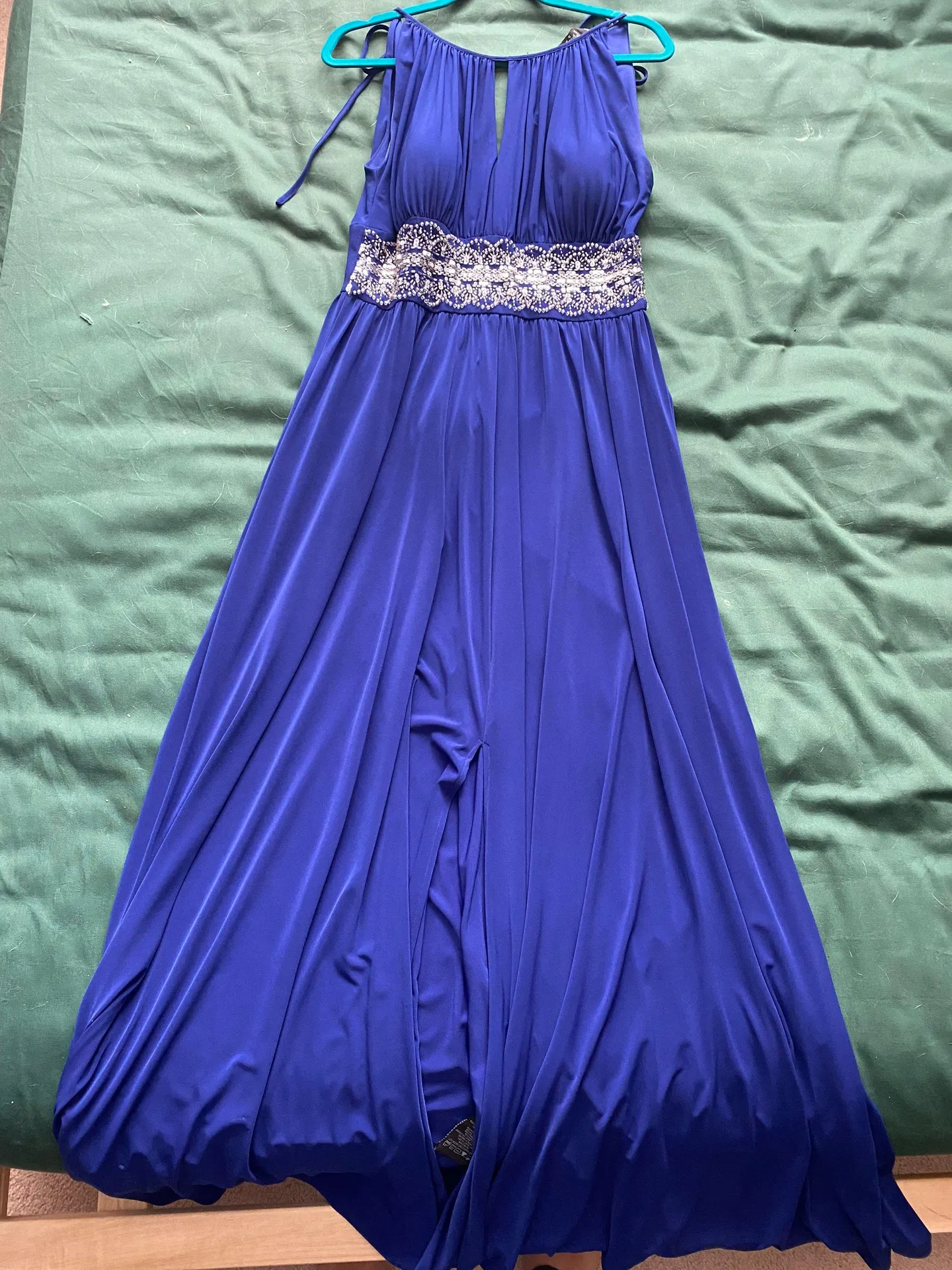 Royal Blue Formal Dress Size 16 - Image 2