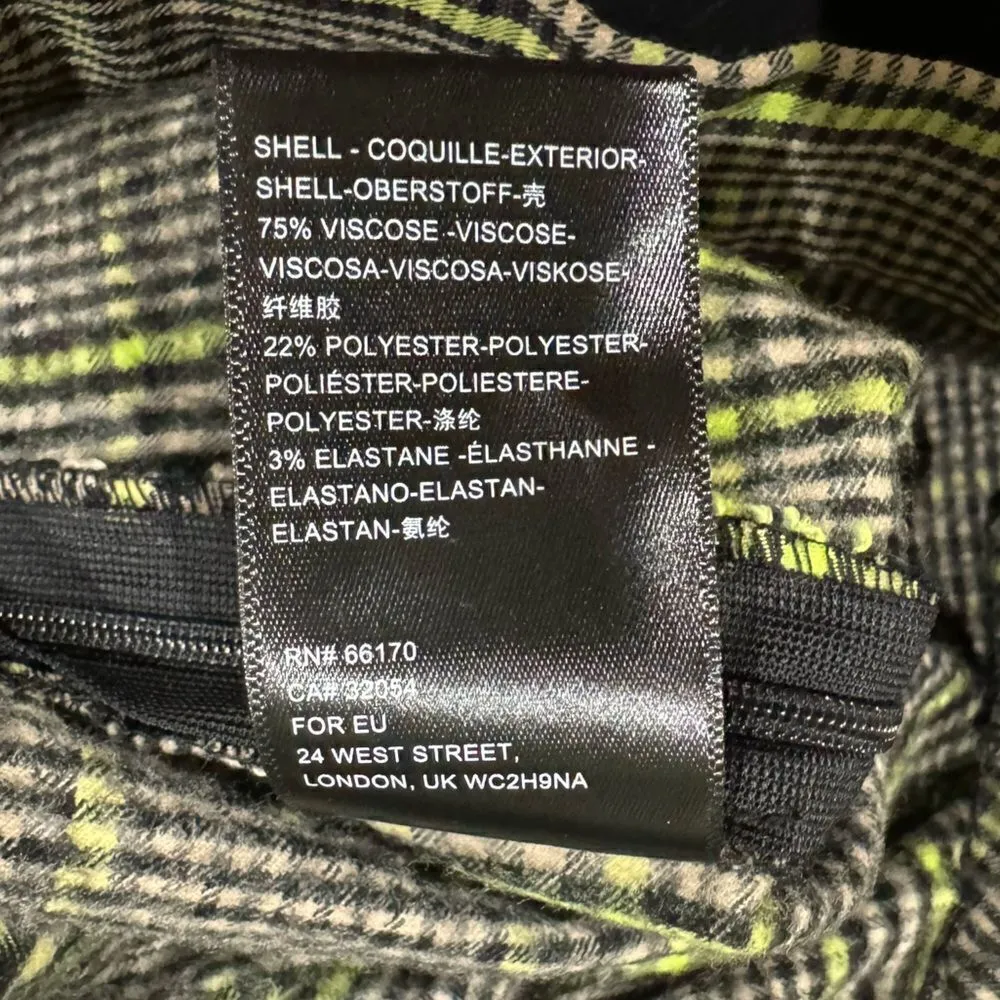 Urban Outfitters Plaid Kick Boot Pants Women’s 0 - Image 5