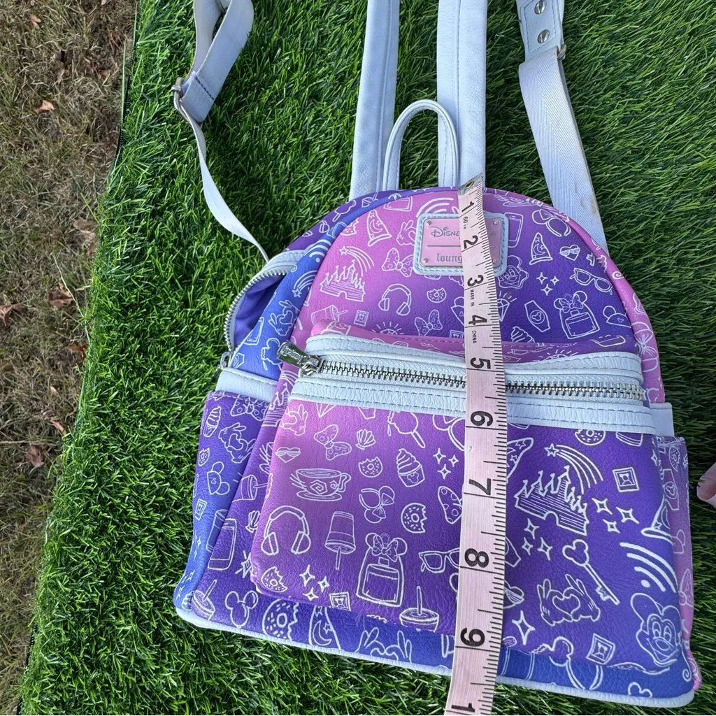 Loungefly Disney Parks Ombre Icons Mini Backpack - Image 14
