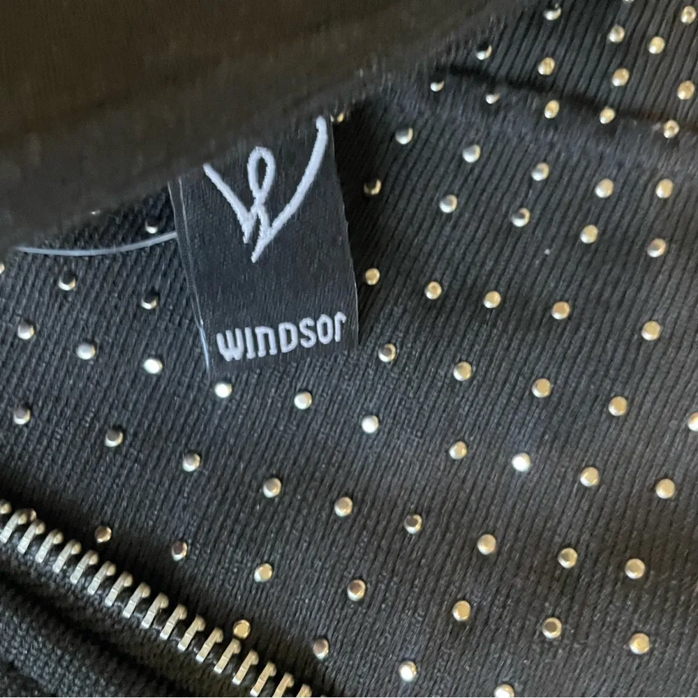Windsor Black Embellished Top - Image 2