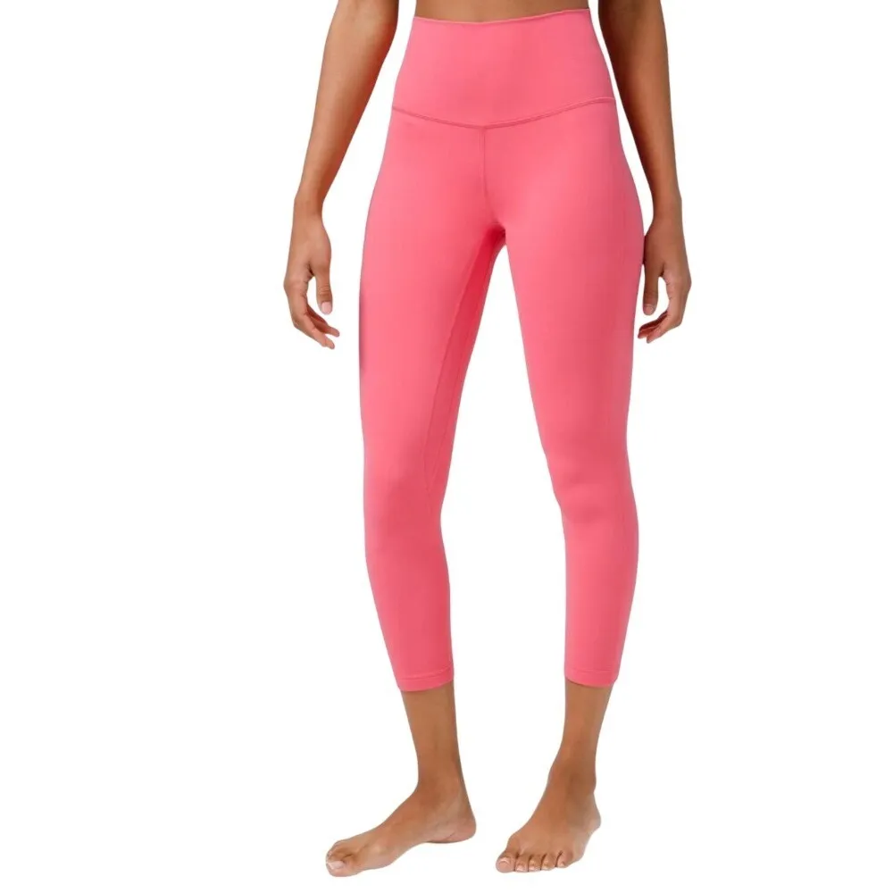 Lululemon Align Pant 25" Pink - Guava Pink? Buttery Soft Size 8 Yoga Pilates - Image 9