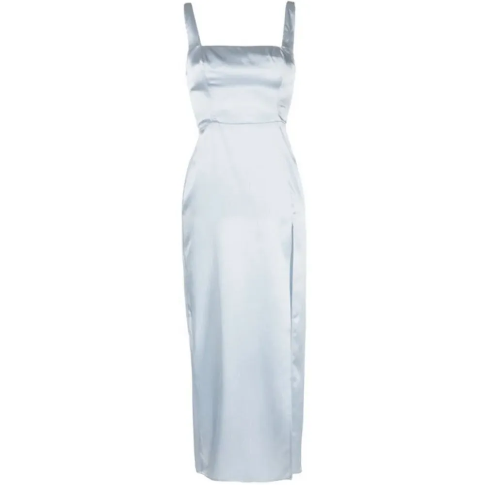 💕REFORMATION💕 Solay Silk Dress ~ Mineral 10 NWT - Image 9