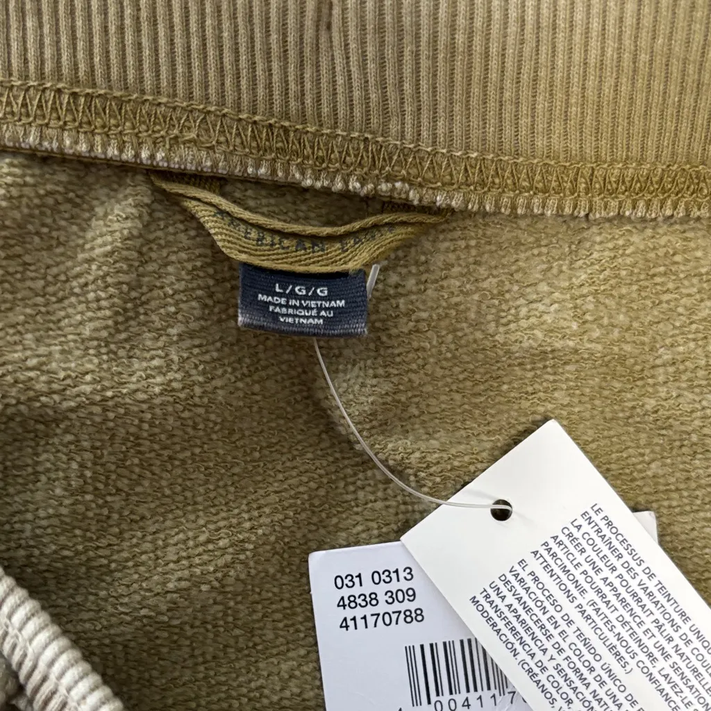 American Eagle Outfitters Tan Sweatshirt Hoodie - Image 3