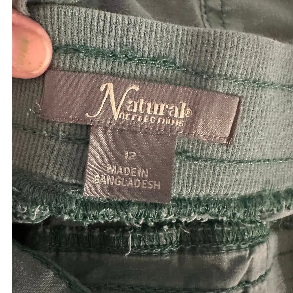 Natural Reflections Honey Creek Capri Pants – Deep Lichen Green - Image 8