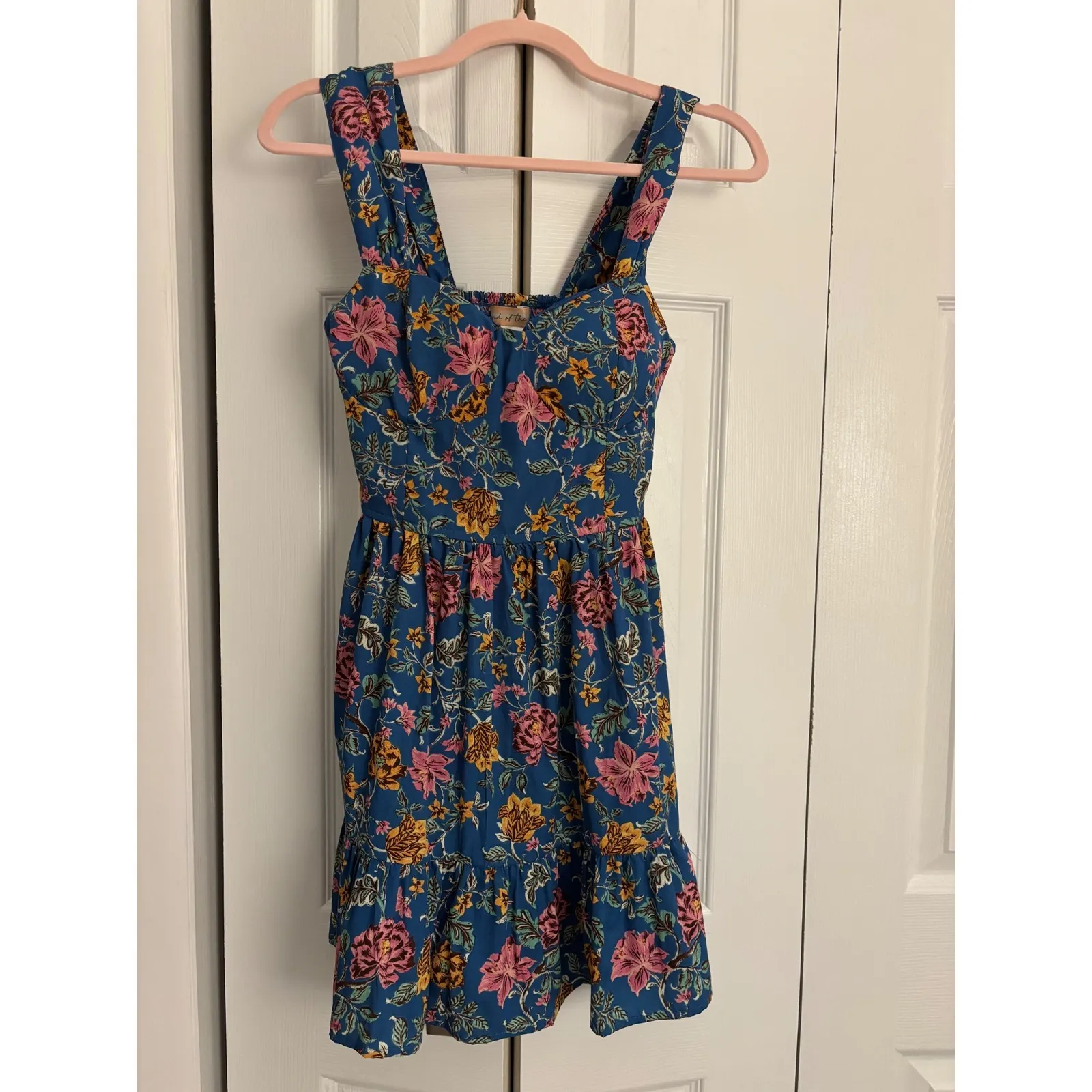 Band of Gypsies "Band of the Free" Dress – Size Small – NWT Blue - Image 4